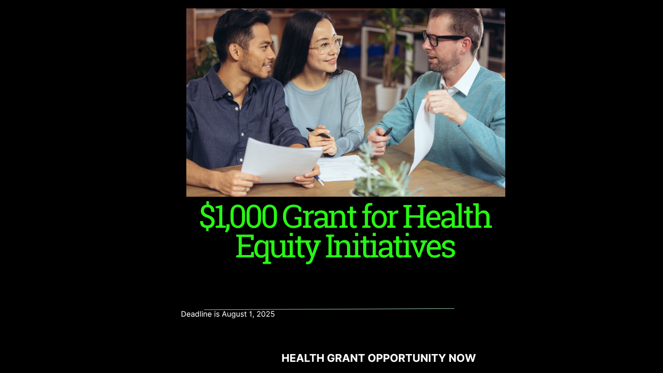 Grant for Health Equity Initiatives
